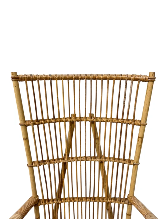 Mid-Century Modern Italian High Back Armchair, 1960s